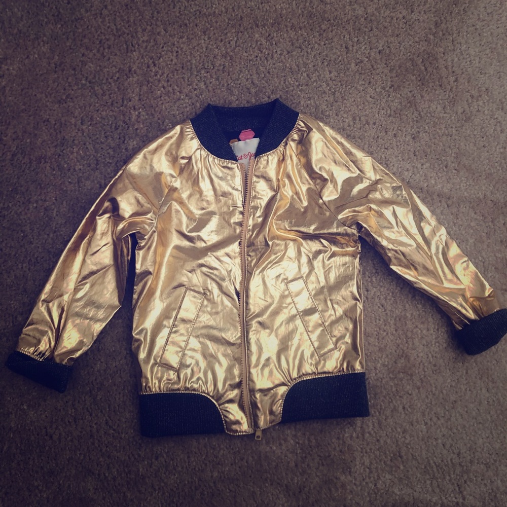 Cat and Jack gold jacket